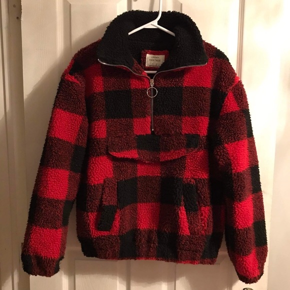 Sherpa Pullover Jacket - Picture 1 of 2